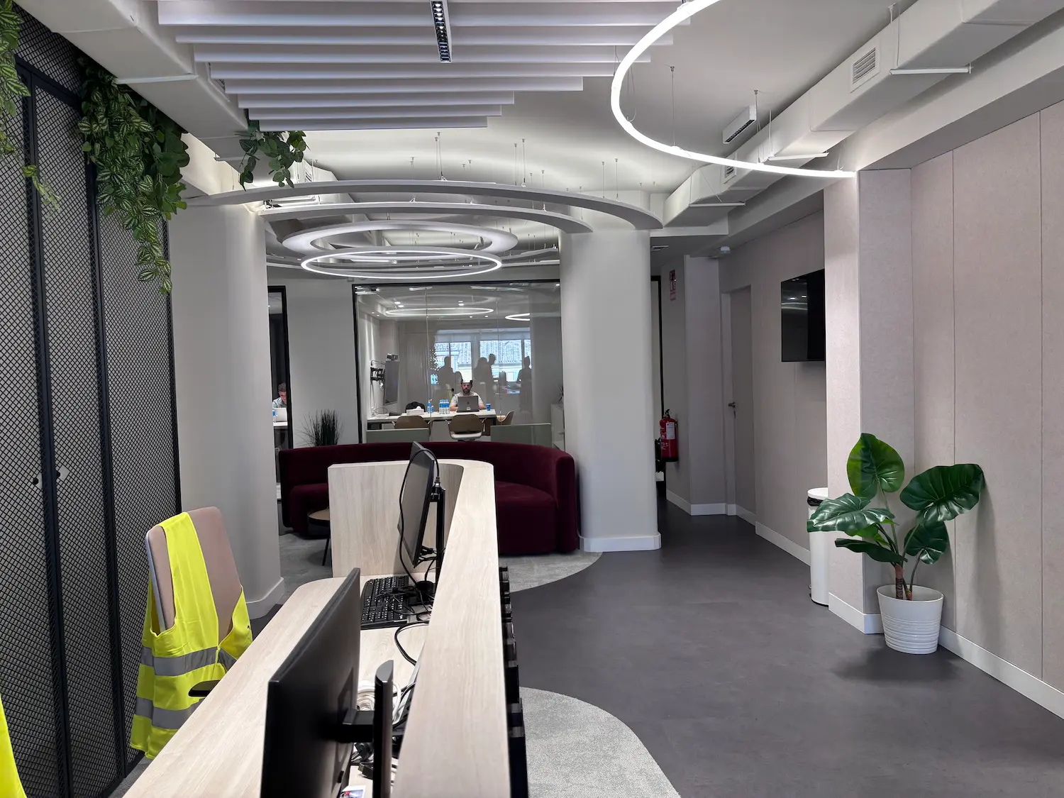 rehabilitación de sedes corporativas, sede de Magnifik en Málaga, inerior